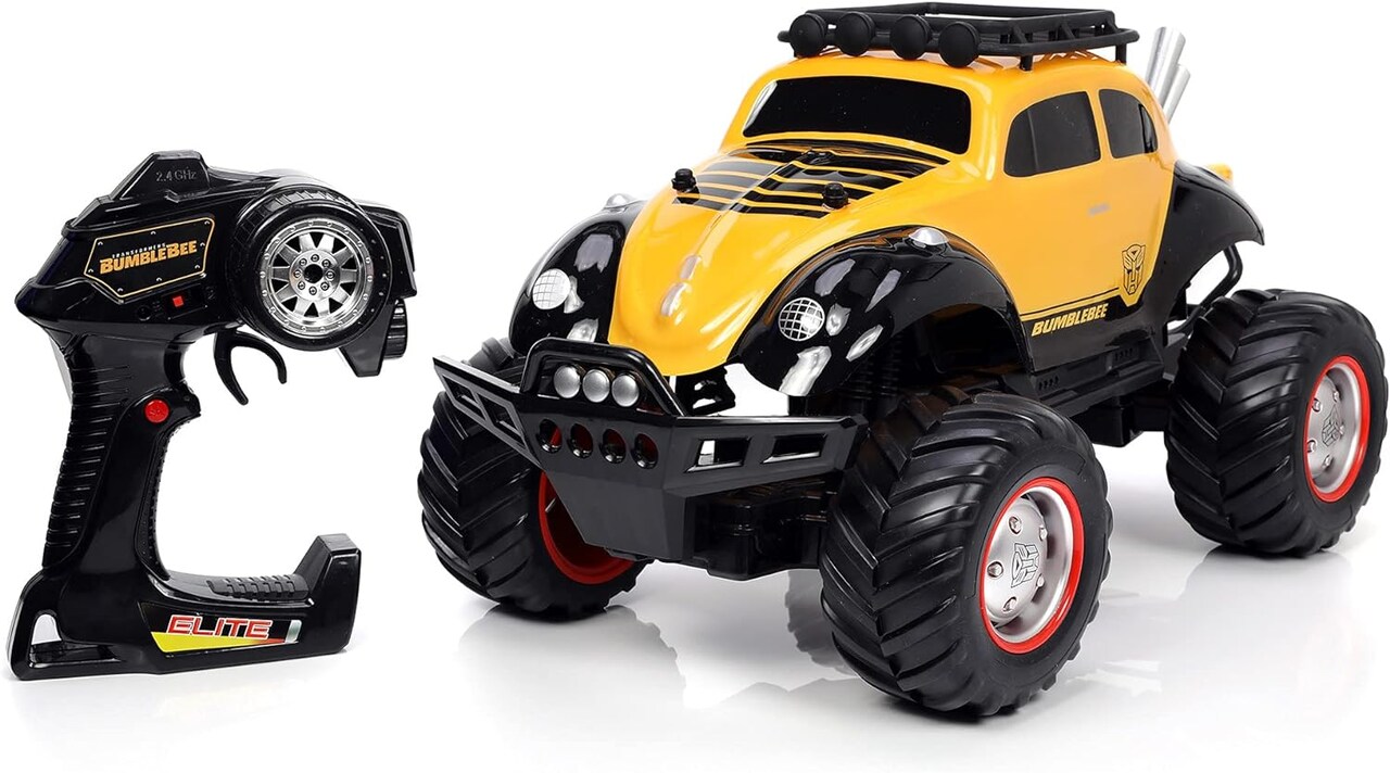 Jada Toys - Hollywood Rides 1:12 R/C Vehicle Toy for Ages 8+ - Transformers VW Beetle